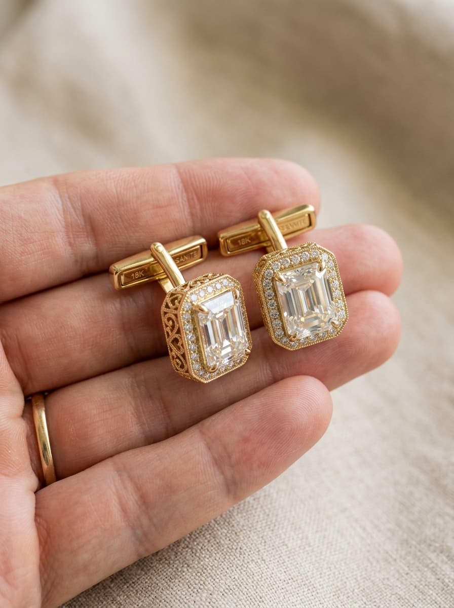 Regent Emerald Cufflinks