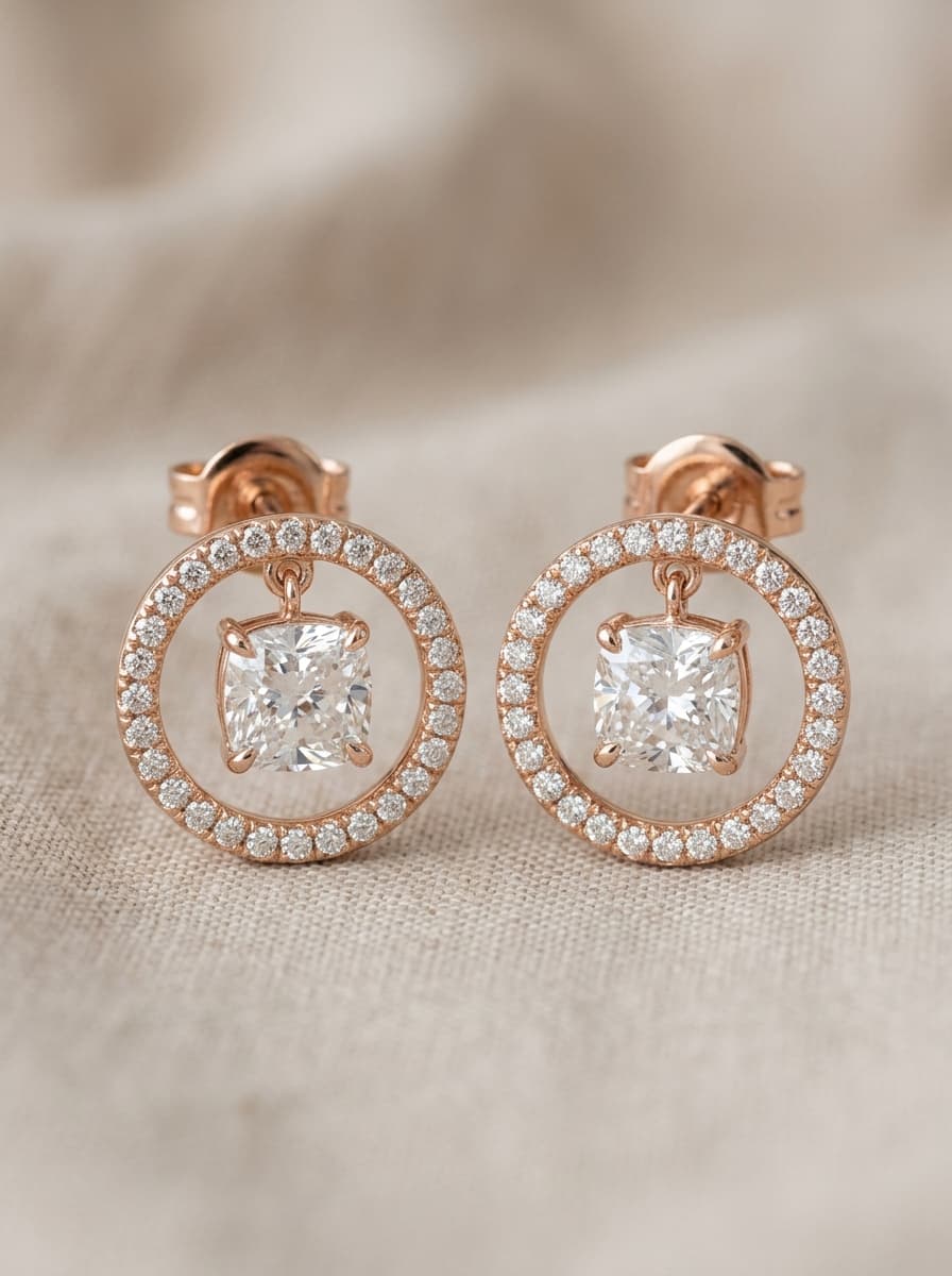 Luna Circle Earrings