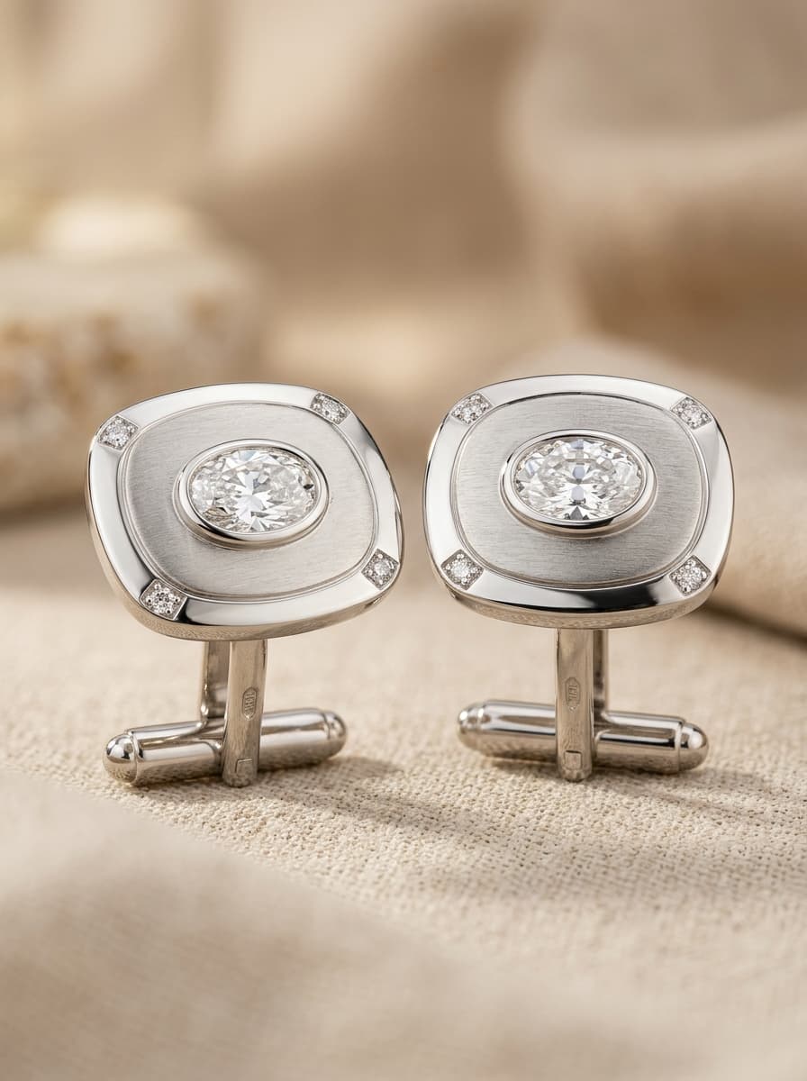 Monarch Sapphire Cufflinks